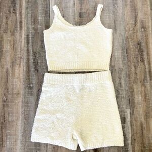 NWT SKIMS Cozy Knit Tank and Short Set | Size 2X - 3X